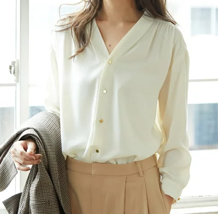 モトカレマニア 新木優子 ブラウス