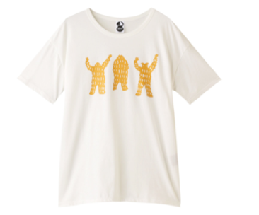 【plainless】ペルヴィアンピマ天竺プリントTシャツ