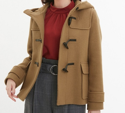モトカレマニア 新木優子 ダッフルコート