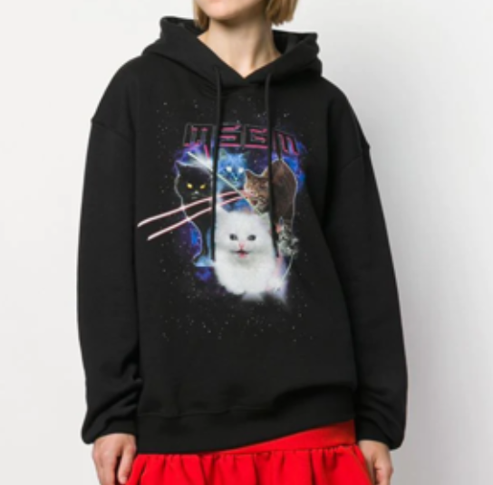 MSGM(エムエスジーエム) グラフィック パーカー