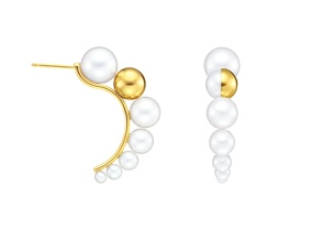 SHELL Earrings シェル ピアス EC-4182-18KYG