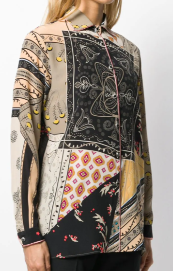 ETRO プリント シャツ