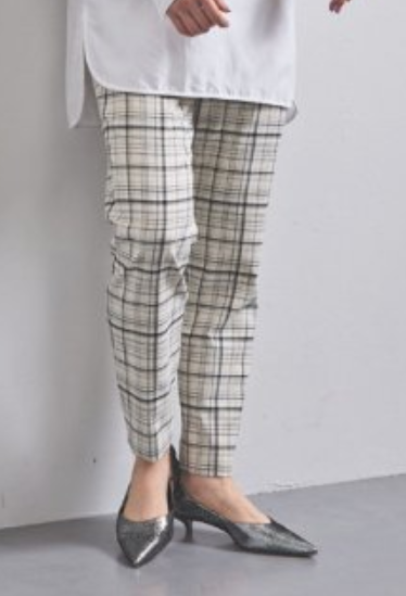 ドクターX 米倉涼子 チェックパンツ