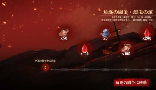 シルブラの角逐の闘争の攻略・仕様まとめ